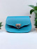 Turquoise Mini Saddle Bag